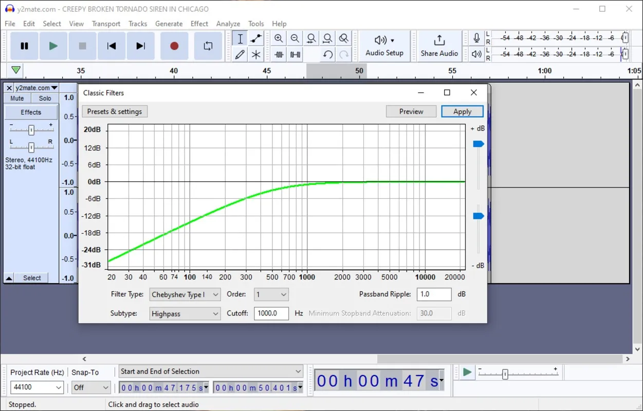 Скриншот Audacity для Desktop Windows 1