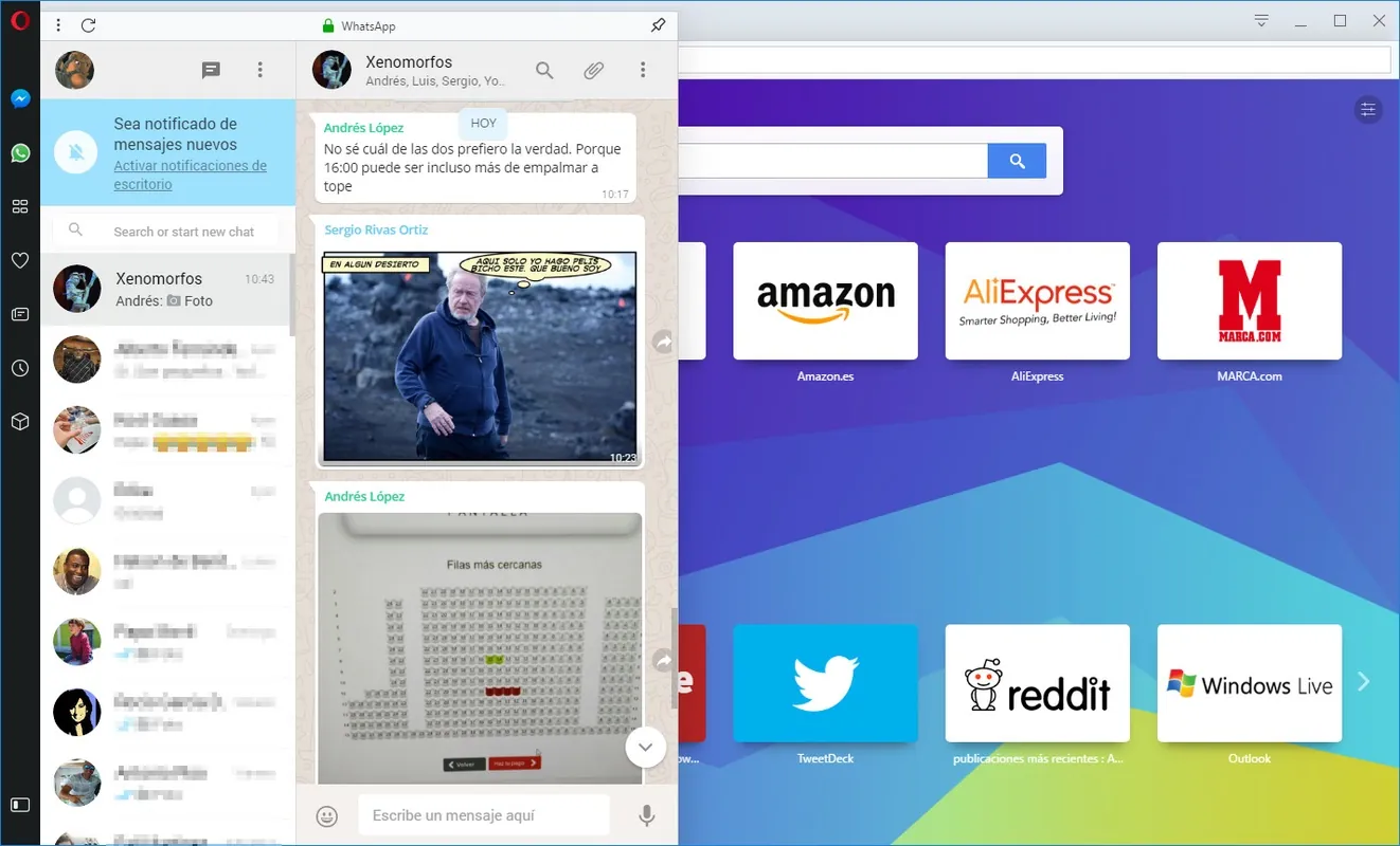 Скриншот Opera для Desktop Windows 3