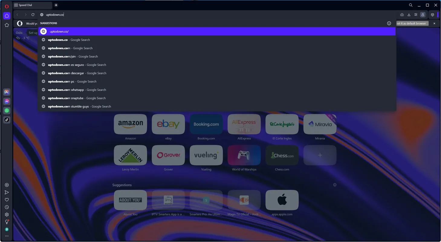 Скриншот Opera для Desktop Windows 4